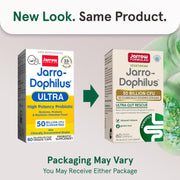 Jarrow Formulas Jarro-Dophilus 50 Billion CFU - 60 Veggie Capsules new look