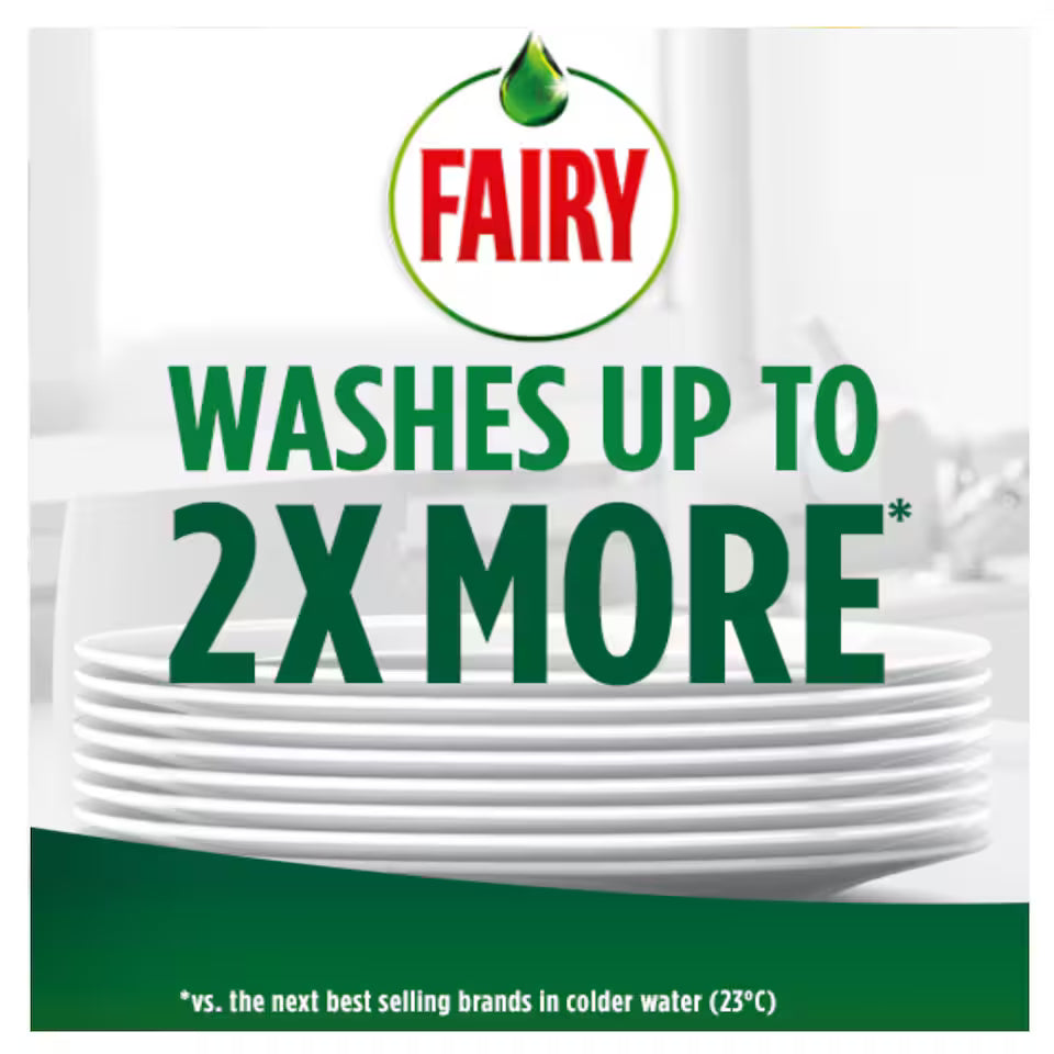 Fairy Clean & Fresh Apple & Rhubarb Washing Up Liquid 320ml