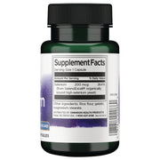 Swanson Full Spectrum Black Cohosh Root 540 mg – 60 Capsules Supplement Facts panel and product barcode on bottle label