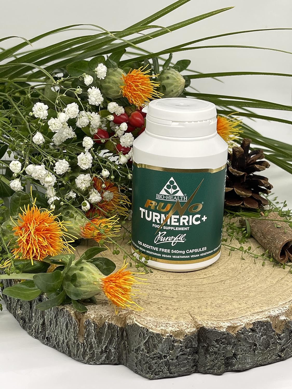 Bio-Health Runo Turmeric+ Capsules - 60 Count