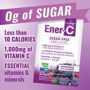 Ener-C Sugar Free Mixed Berry Vitamin Drink Mix Sachets