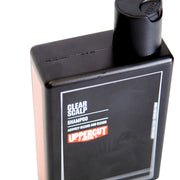 Side image: Uppercut Deluxe Clear Scalp Shampoo 240ml bottle fresh woods pepper fragrance packaging