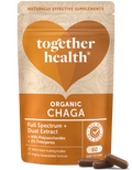 Together Health Chaga Bio 900 mg Extrait double - 60 capsules vegan