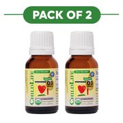 ChildLife Essentials Organic Vitamin D3 Drops 400 IU 6.25ml Pack of 2