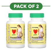 ChildLife Essentials Prenatal DHA 500mg 30 Lemon Softgels Pack of 2
