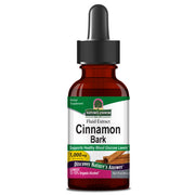 Nature’s Answer Cinnamon bark liquid extract low alcohol 30ml bottle front label