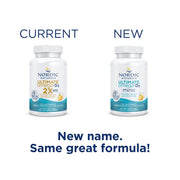 Nordic Naturals Ultimate Omega D3, Lemon - 60 Mini Soft Gels. Old & new packaging.