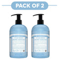 Dr. Bronner's Baby Unscented 4-in-1 Organic Sugar Soap 710ml Pack of 2