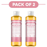 Dr. Bronner's Cherry Blossom 18-in-1 Pure-Castile Liquid Soap 240ml Pack of 2