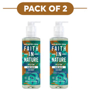 Faith In Nature Coconut Uplifting Hand Wash 400ml Pack of 2