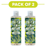 Faith In Nature Seaweed & Citrus Detoxifying Shampoo 400ml Pack of 2