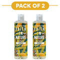 Faith In Nature Shea & Argan Moisturising Shampoo 400ml Pack of 2