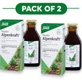 Sirop aux herbes Alpenkraft avec miel et thym Floradix - 250 ml