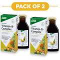 Floradix Vitamin B-Complex Liquid Vitamin Formula 250ml Pack of 2