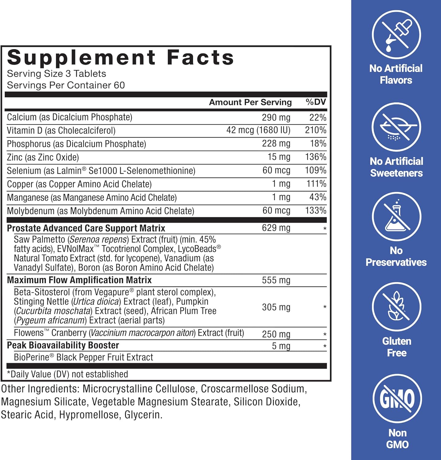 Force Factor Prostate Advanced – 180 Tablets