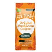 Four Sigmatic Original Mushroom Ground Coffee Dark Roast 283g front packaging on white background