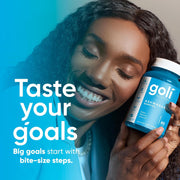 Goli Ashwagandha Gummies vegan supplement lifestyle image