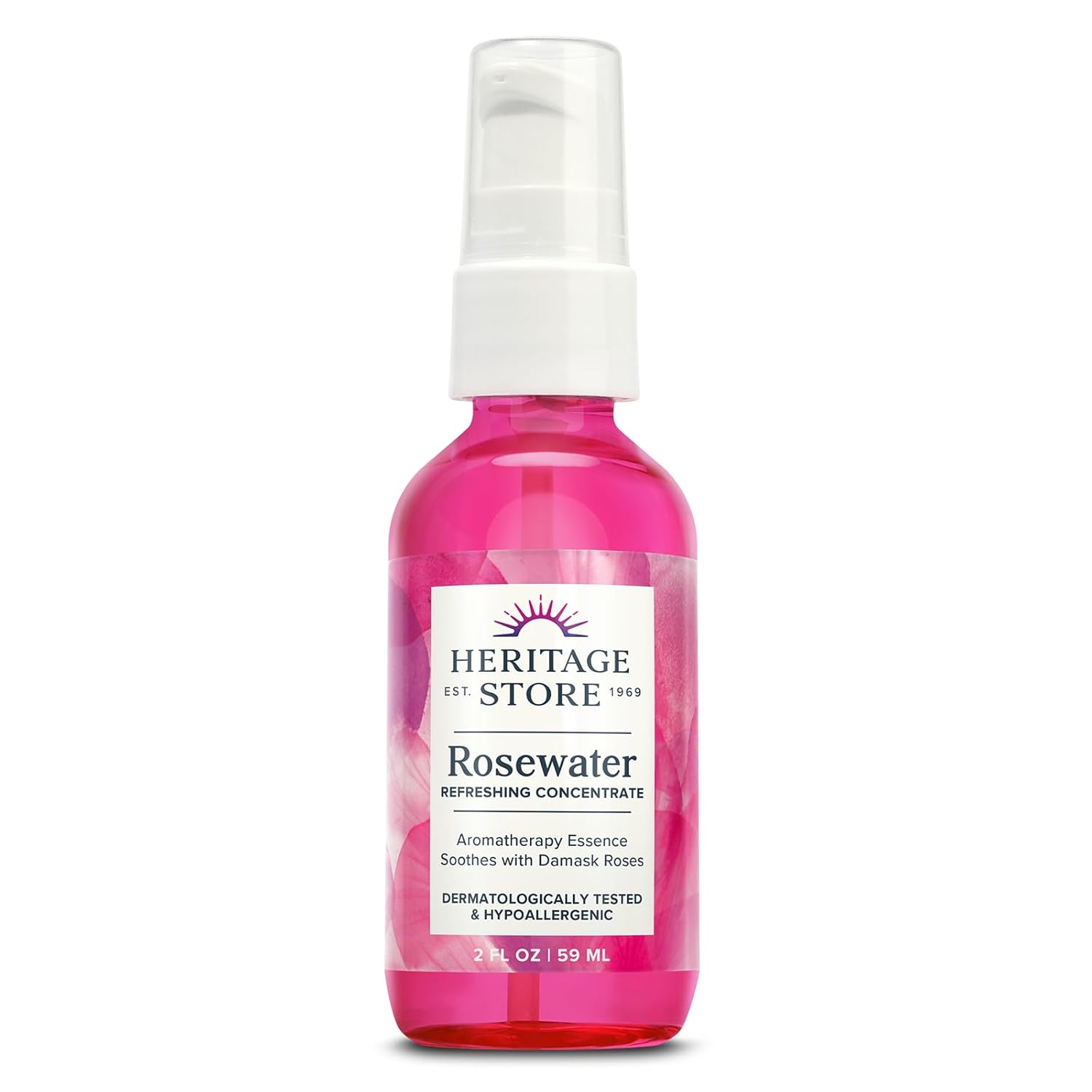 Heritage Store Rosewater – 59ml Travel Size