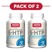 Jarrow Formulas 5-HTP 100mg 60 Veggie Capsules Pack of 2