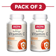 Jarrow Formulas Buffered Vitamin C 100 Tablets Pack of 2
