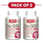 Jarrow Formulas Co-Q10 100mg 60 Veggie Capsules Pack of 2