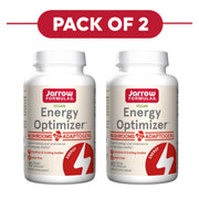 Jarrow Formulas Energy Optimizer Mushrooms 90 Veggie Capsules Pack of 2