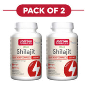 Jarrow Formulas Shilajit Fulvic Acid 250mg 60 Veggie Capsules Pack of 2