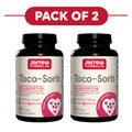 Jarrow Formulas Toco-Sorb Complexe de Vitamine E en Gélules Molles - 60 unités