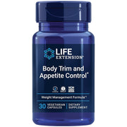 Life Extension Body Trim Appetite Control dietary supplement vegetarian capsules, 30 capsules, 500mg Metabolaid®