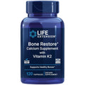 Life Extension Bone Restore Calcium with Vitamin K2 120 Capsules