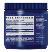 Life Extension D-Ribose Powder dietary supplement tub, no added flavour, 150g, supplement facts and ingredients