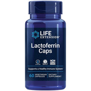 Life Extension Lactoferrin dietary supplement vegetarian capsules, 60 capsules, 300mg lactoferrin