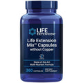 Life Extension Mix Capsules Sans Cuivre - Vitamines Minéraux & Plantes - 360 capsules
