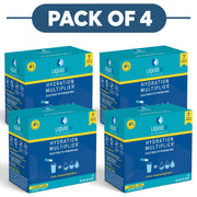 Liquid I.V. Hydration Multiplier Lemon Lime 30 Sticks Pack of 4