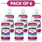 Listerine Advanced Defence Gum Treatment Mouthwash 500ml Pack of 6