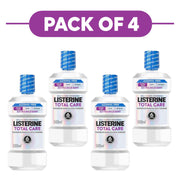 Listerine Total Care Extra Mild Mint Alcohol Free Mouthwash 500ml Pack of 4