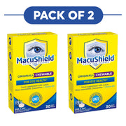 MacuShield Original Plus Chewable Bilberry 30 Tablets Pack of 2