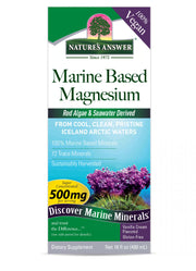 Nature’s Answer Marine Calcium Magnesium Liquid Vanilla Cream 480ml box front view