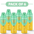 Mitchum Women's 48H Pure Fresh Antiperspirant Aerosol 200ml Pack of 6