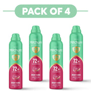 Mitchum Women's Ultimate 72H Bright Floral Aerosol 250ml Pack of 4