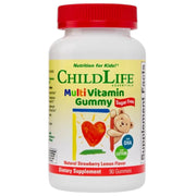 ChildLife Essentials Multi Vitamin Gummy Strawberry Lemon 90 Gummies