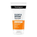 Gommage visage Neutrogena Clear & Defend 150ml - Exfoliant à 2% d'acide salicylique