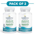 Nordic Naturals Algae Omega Plant-Based EPA & DHA 120 Soft Gels Pack of 2