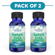 Nordic Naturals Baby's DHA Vegetarian 1050mg Liquid 30ml Pack of 2
