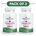 Nordic Naturals Cholesterol Support Omega Blend 60 Soft Gels Pack of 2