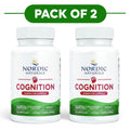 Nordic Naturals Cognition Mushroom Complex 60 Capsules Pack of 2