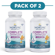 Nordic Naturals Complete Omega Junior Lemon 180 Mini Soft Gels Pack of 2
