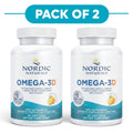 Nordic Naturals Omega-3D avec vitamine D3, citron - 60 gélules molles