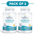 Nordic Naturals Ultimate Omega-3 Citron - Gélules Molles d’Huile de Poisson Omega-3 1280mg