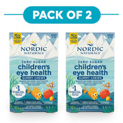 Nordic Naturals Zero Sugar Children's Eye Health 30 Gummies Pack of 2